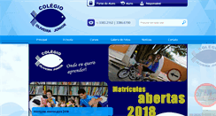 Desktop Screenshot of colegiooliveirajr.com.br